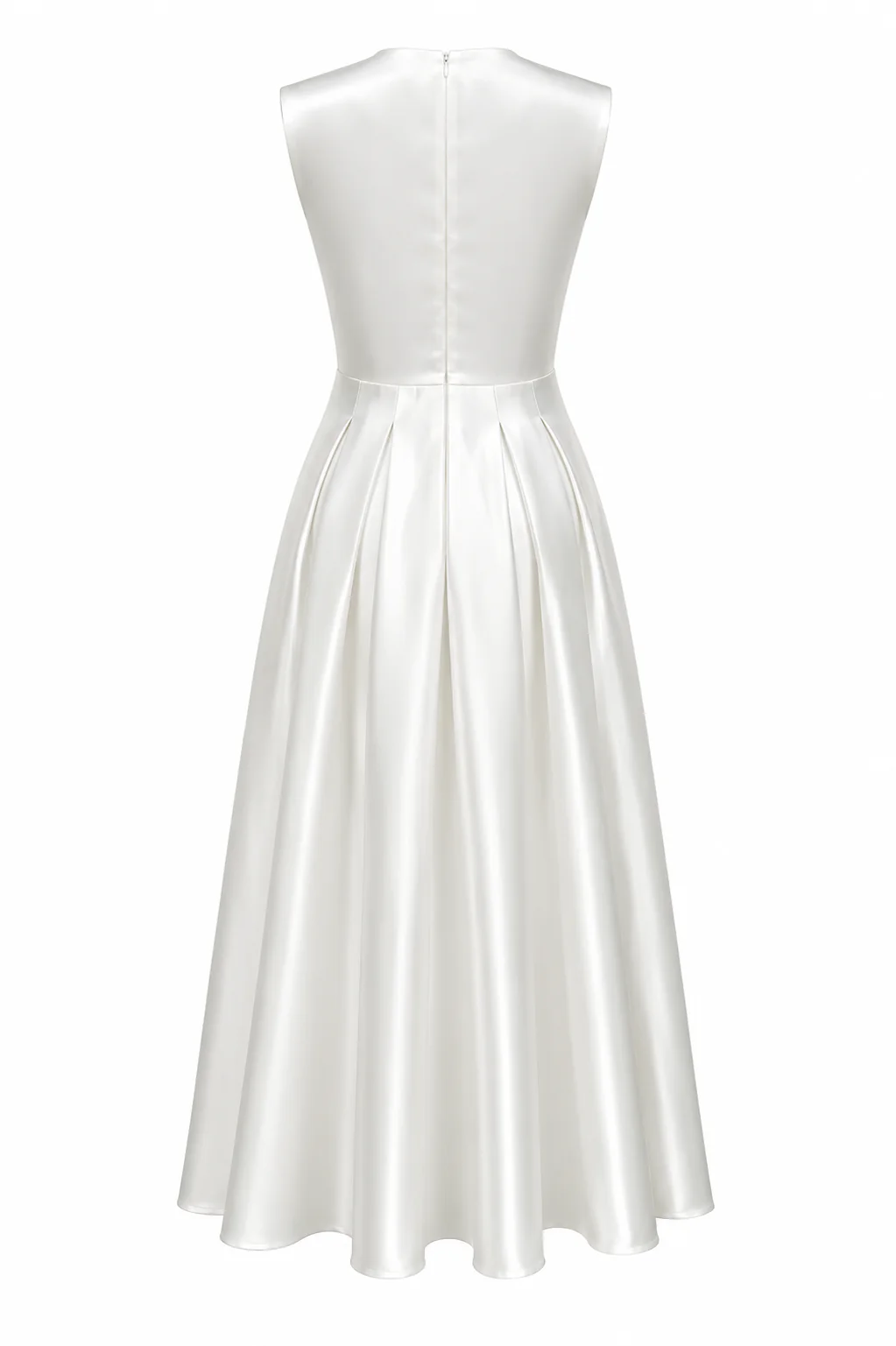 ALBA DRESS — Colour-Block Midi Dress - Image 3
