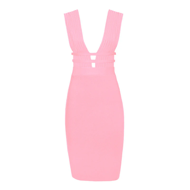 Zahara Bandage Midi Dress - Image 4