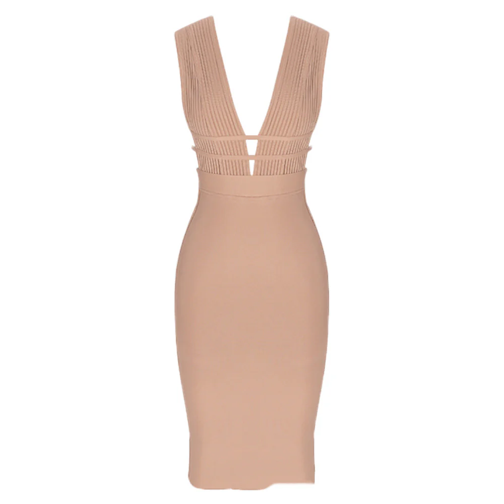 Zahara Bandage Midi Dress - Image 5