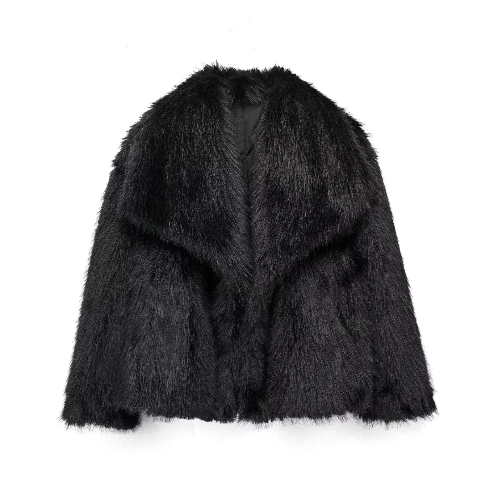 The Oslo Luxe Faux Fur Coat - Image 4