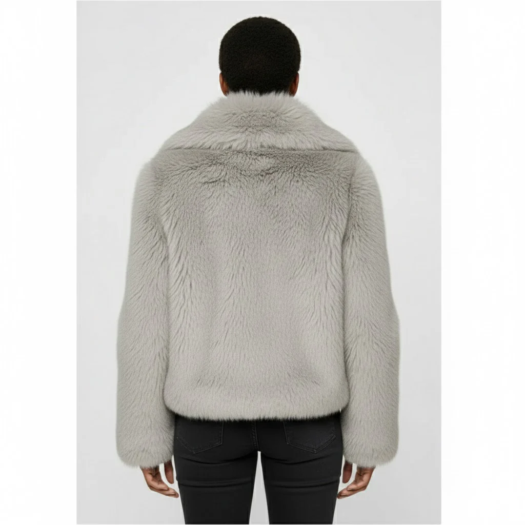 The Oslo Luxe Faux Fur Coat - Image 6