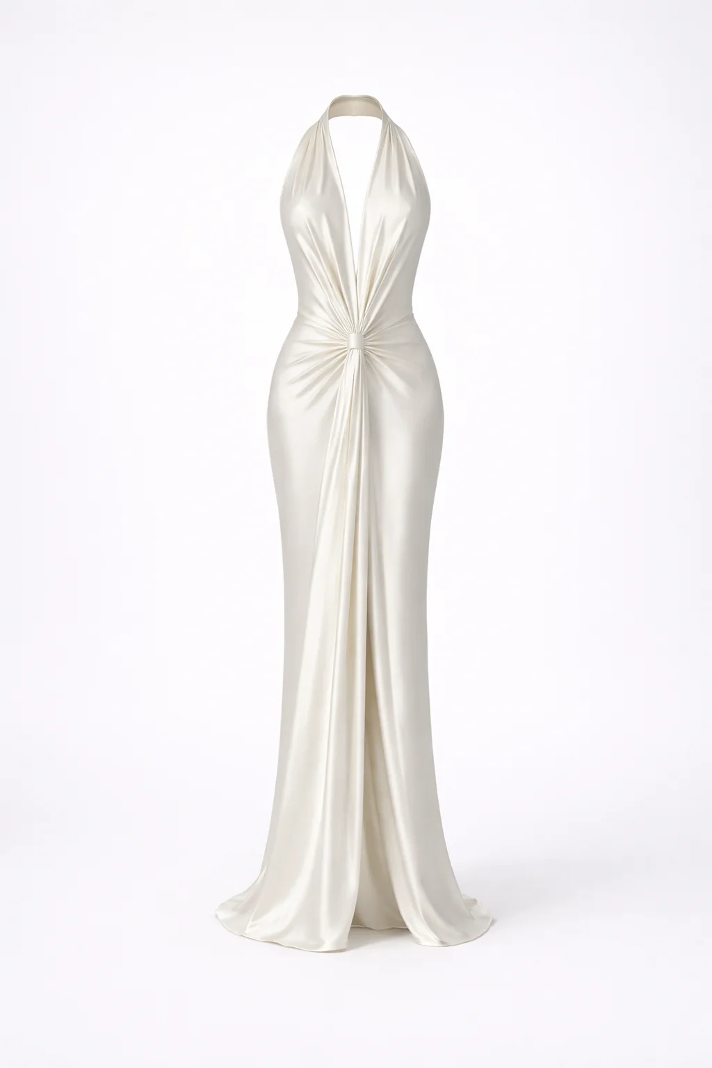 Selene Drape Halter Gown - Image 4
