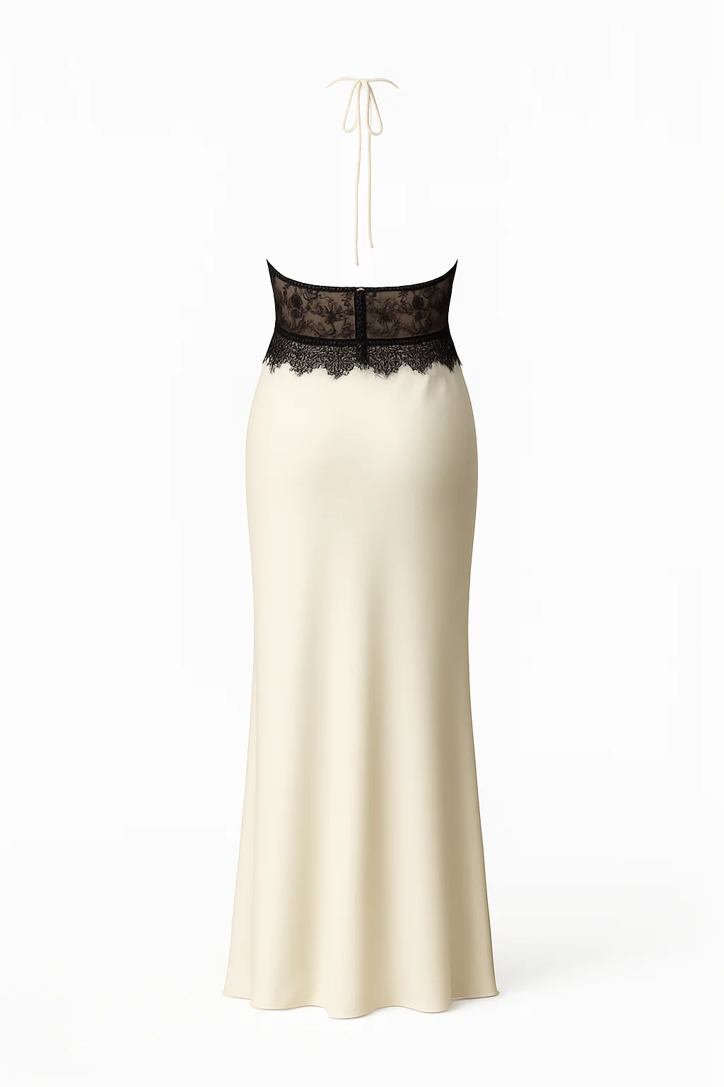 Sienna Lace Halter Gown - Image 3