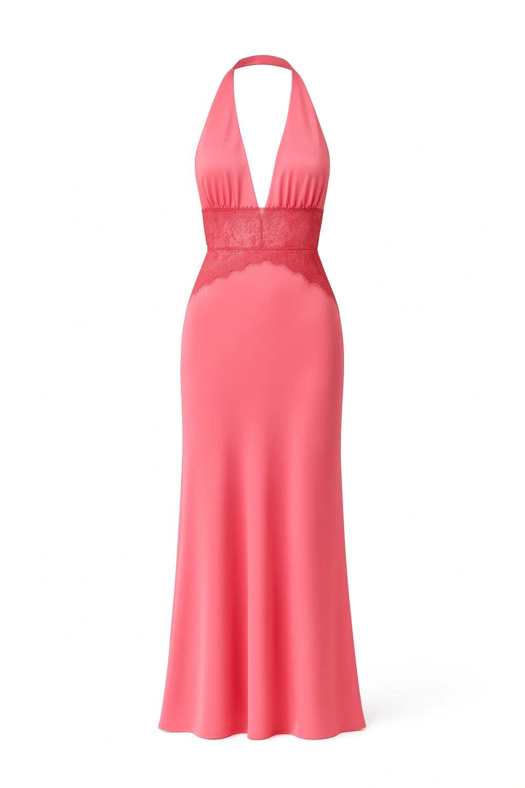 Sienna Lace Halter Gown - Image 4
