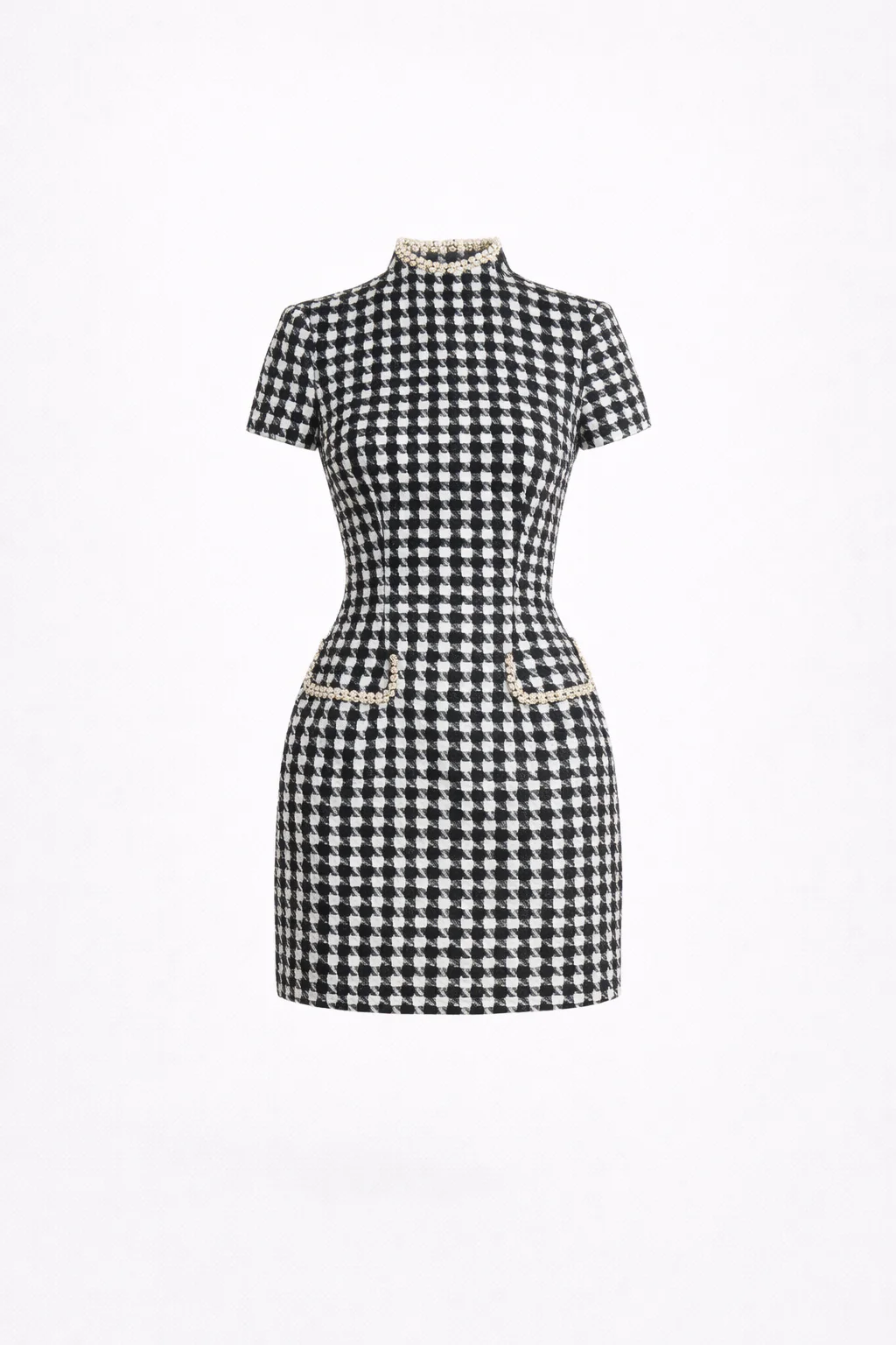 Celeste Tweed Mini Dress - Image 3