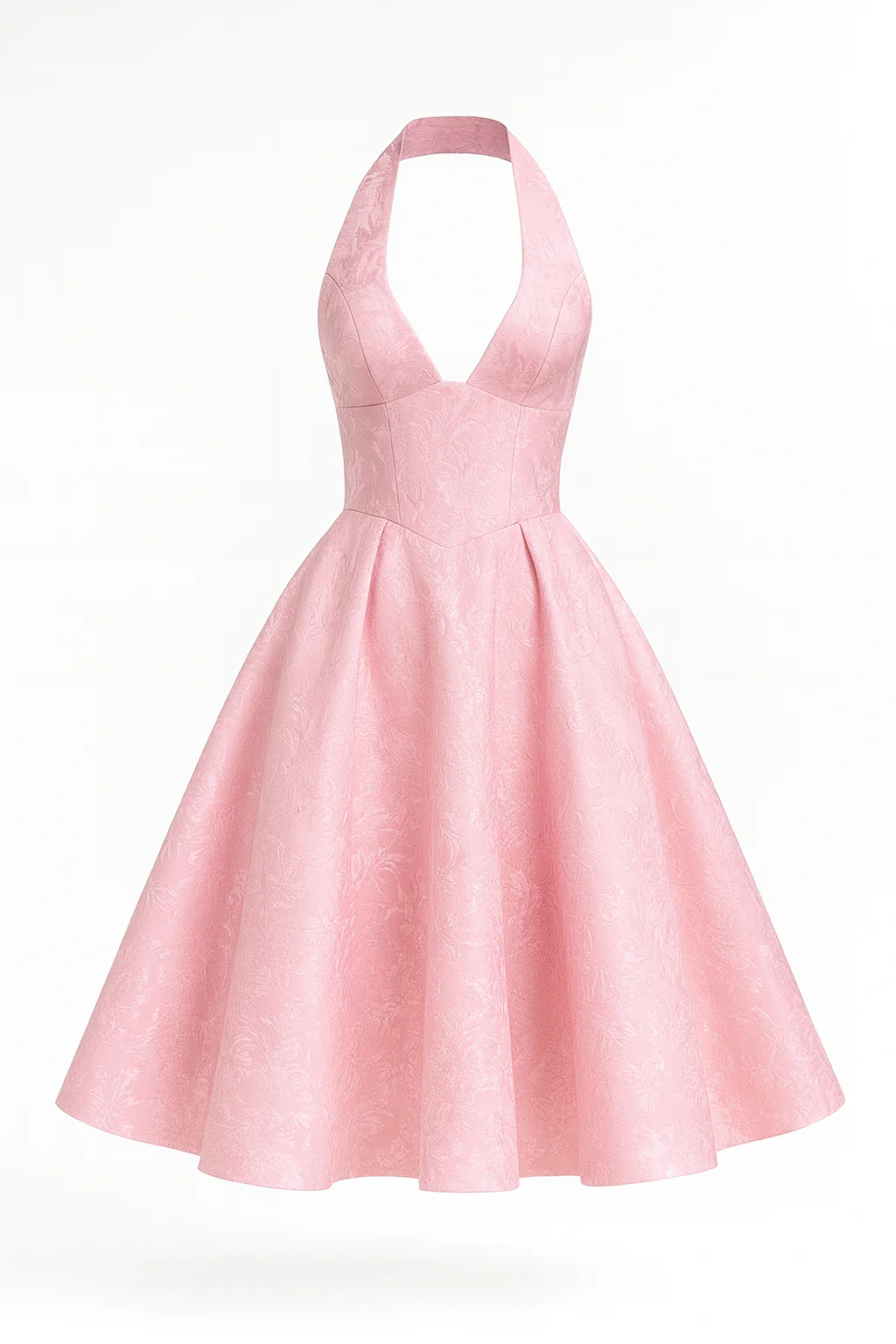 Sofia Halter Midi Dress - Image 4
