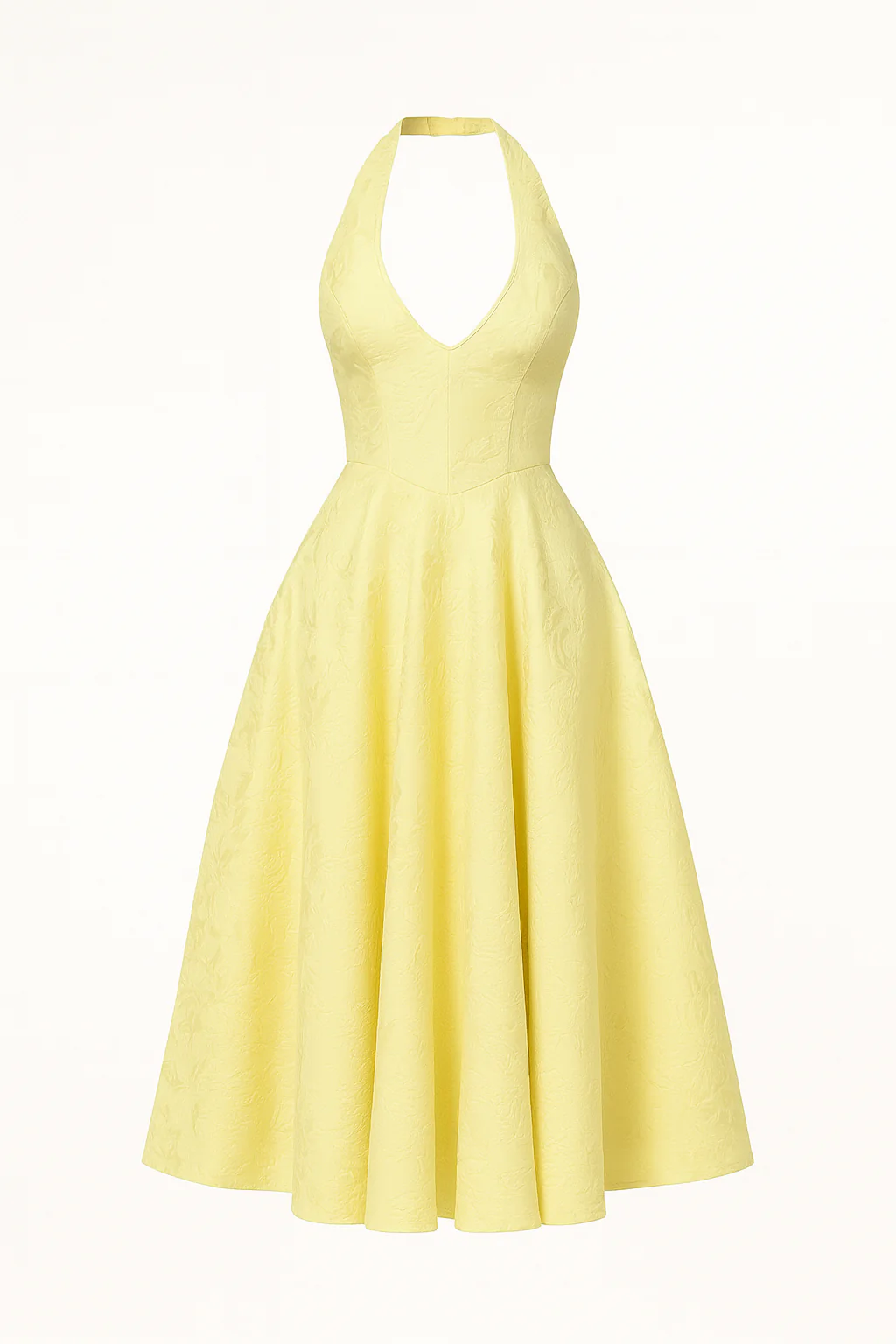 Sofia Halter Midi Dress - Image 5