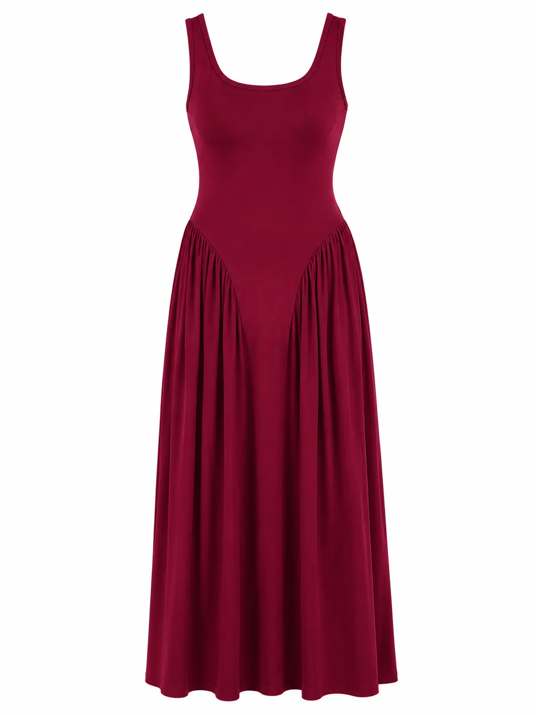 ELOISE DRESS — Square-Neck Midi Dress - Image 7