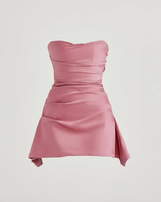 LUNA DRESS — Strapless Summer Mini - Image 10