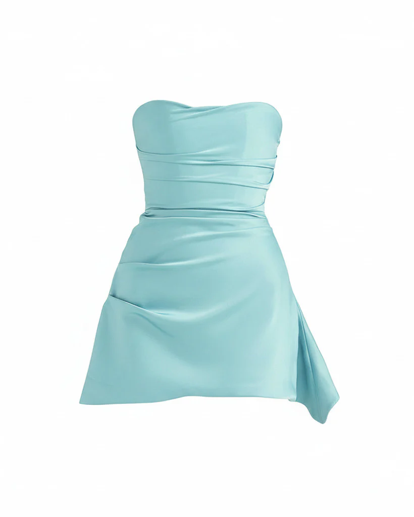 LUNA DRESS — Strapless Summer Mini - Image 5