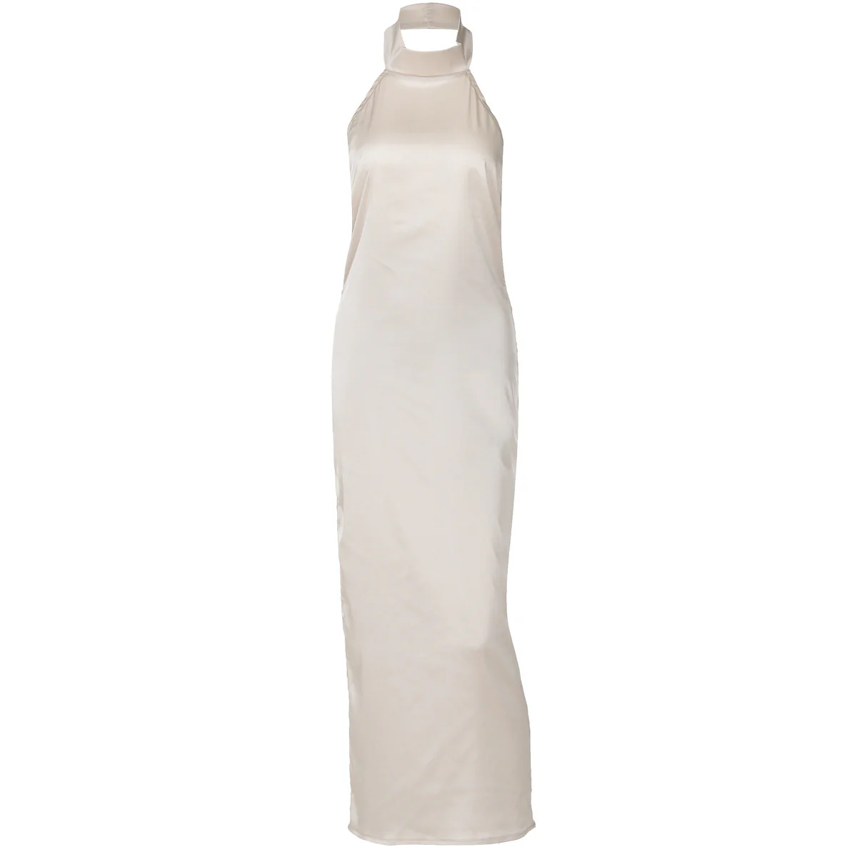 Siena Halter Satin Maxi - Image 3