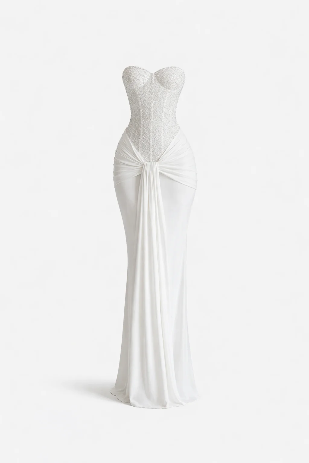 SERAPHINE DRESS — Strapless Corset Maxi - Image 4