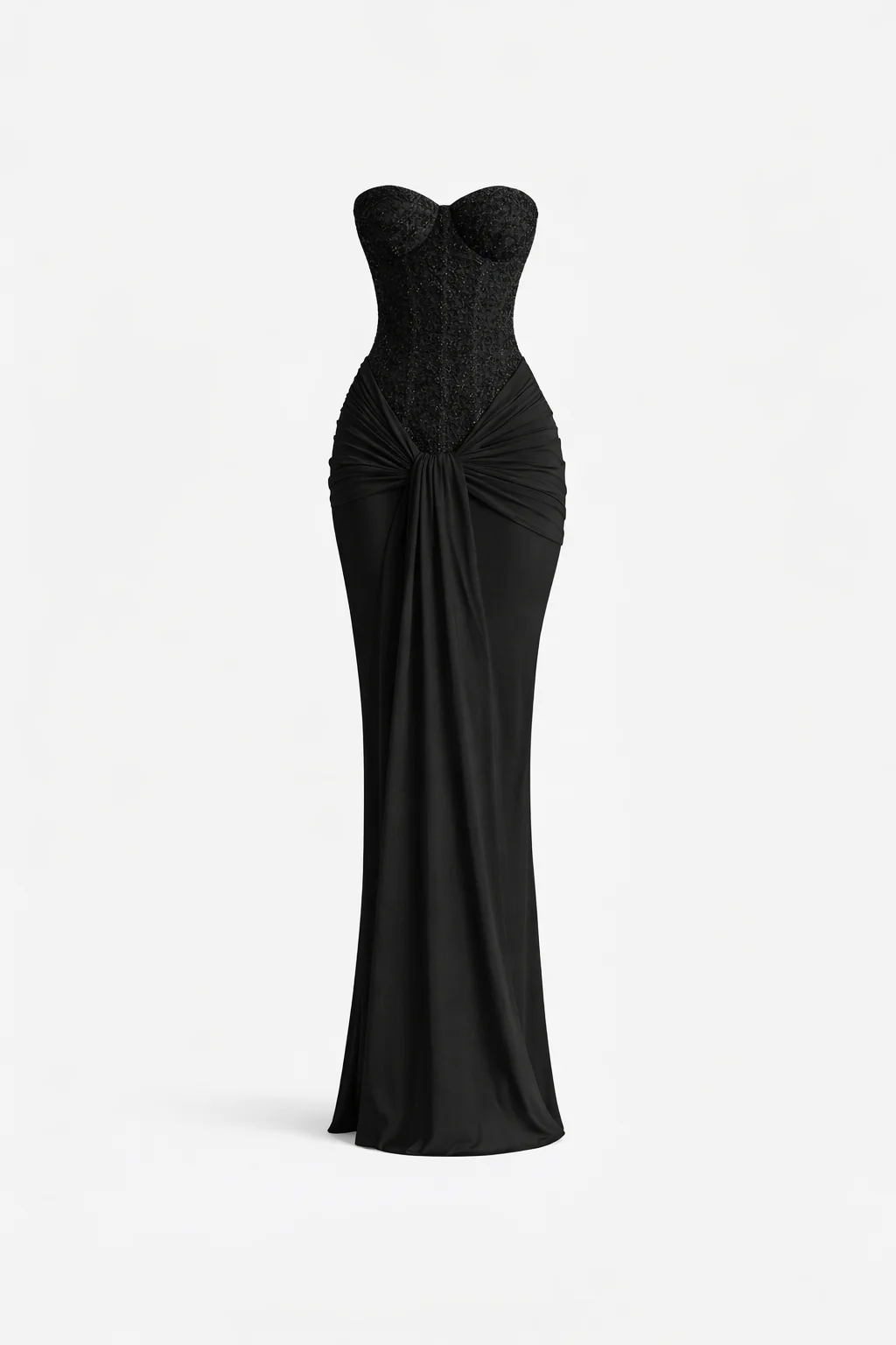 SERAPHINE DRESS — Strapless Corset Maxi - Image 7