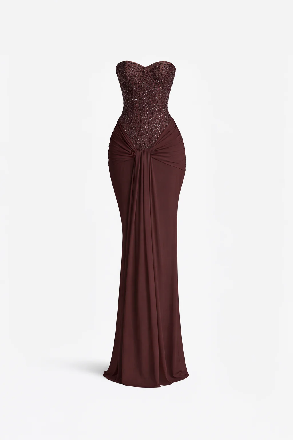 SERAPHINE DRESS — Strapless Corset Maxi - Image 8