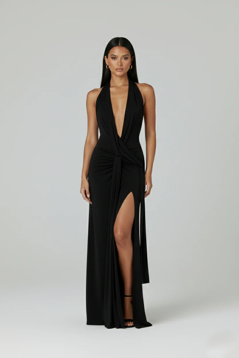 Athena Draped Gown - Image 3