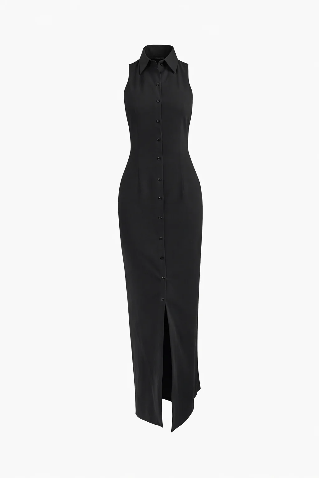 Mara Tailored Halter Maxi Dress - Image 5