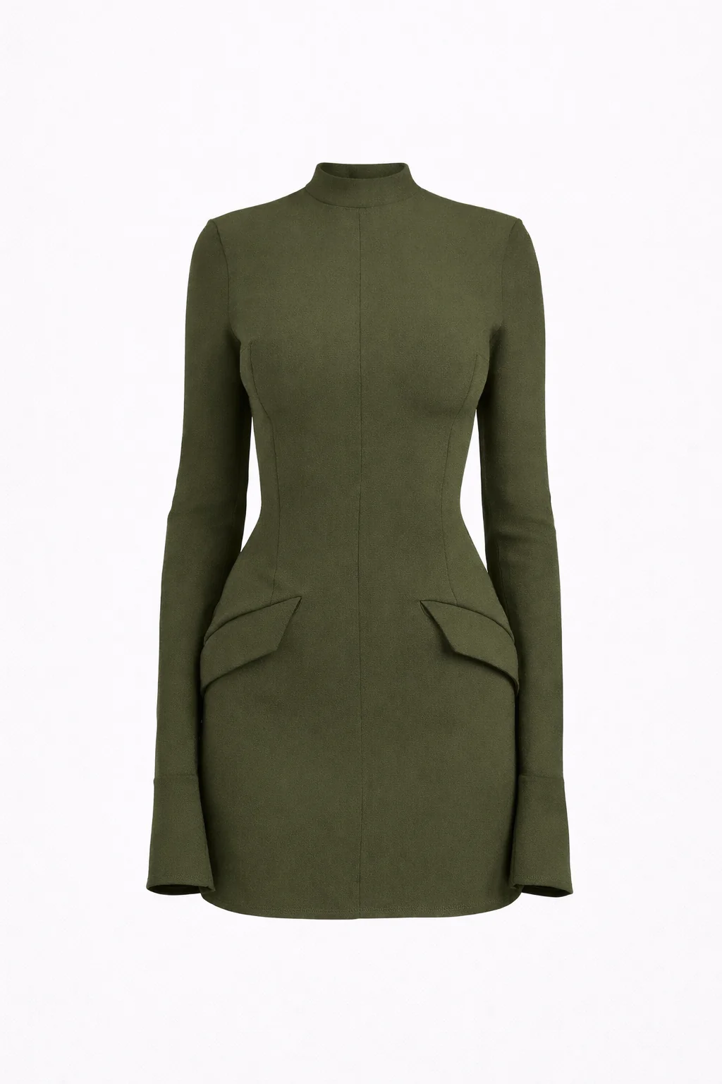 Nadia Sculpted Mini Dress - Image 15