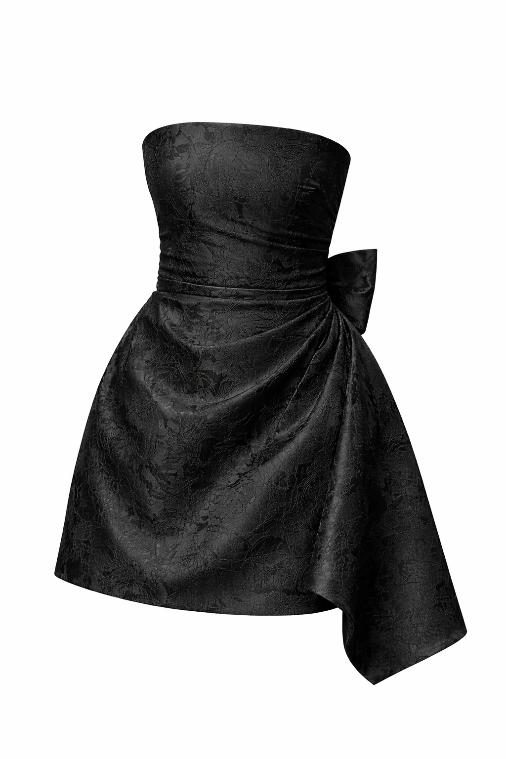 AMALFI DRESS — Strapless Mini with Statement Bow - Image 4