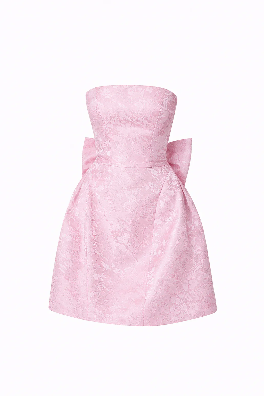 AMALFI DRESS — Strapless Mini with Statement Bow - Image 5