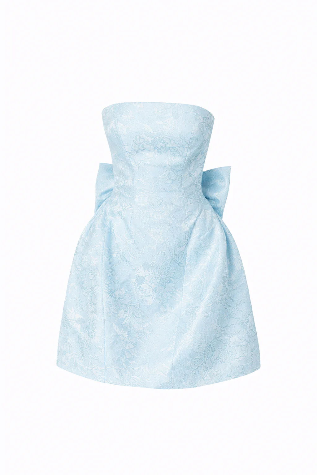 AMALFI DRESS — Strapless Mini with Statement Bow - Image 6