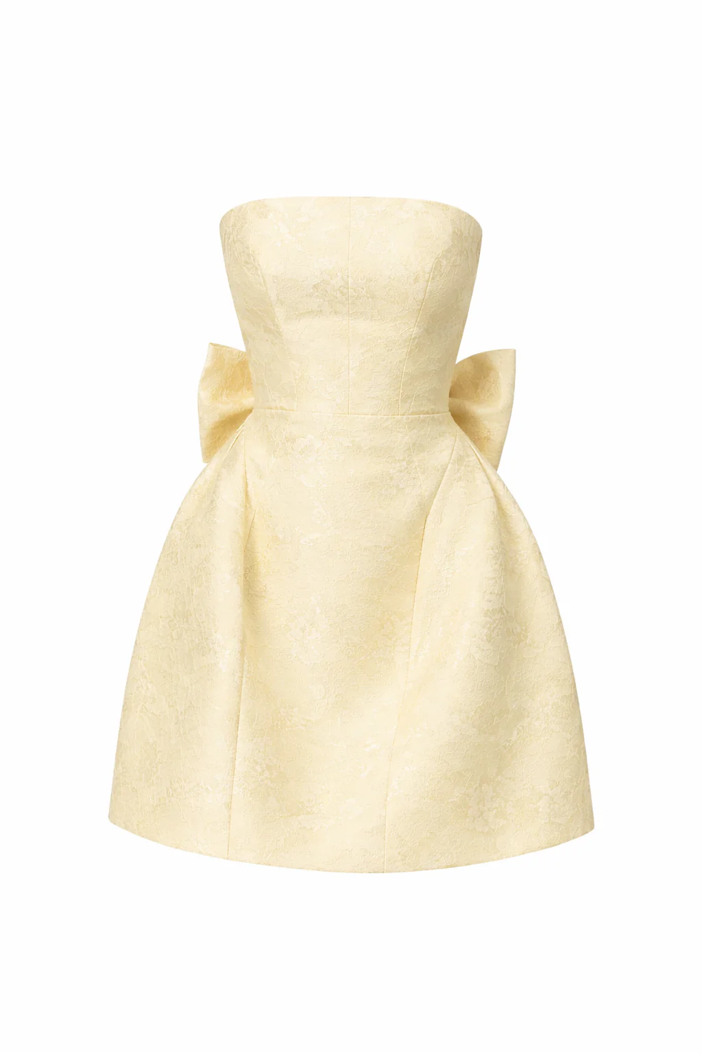 AMALFI DRESS — Strapless Mini with Statement Bow - Image 7