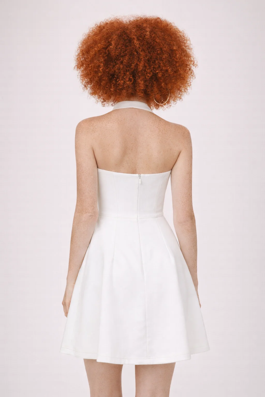 Amalfi Halter Fit-and-Flare Mini Dress - Image 2
