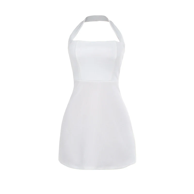 Amalfi Halter Fit-and-Flare Mini Dress - Image 3