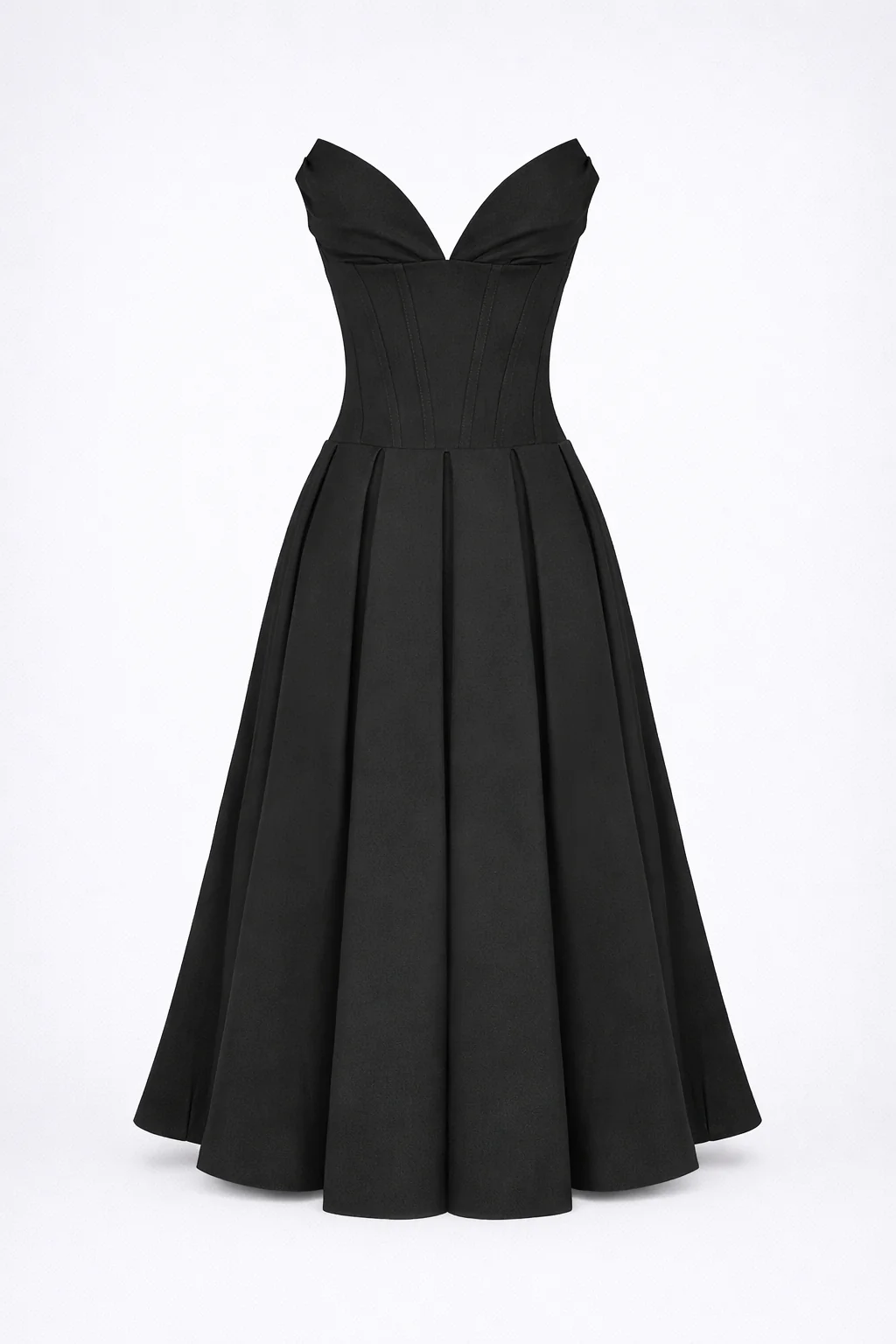 Isla Corset Pricess Maxi Dress - Image 10