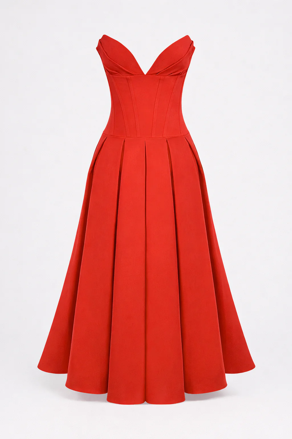 Isla Corset Pricess Maxi Dress - Image 6