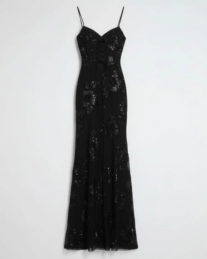 AURELIE MAXI — Floral Embroidered Evening Dress - Image 4