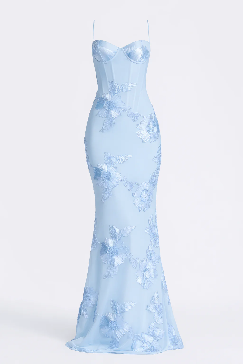 AURELIE MAXI — Floral Embroidered Evening Dress - Image 5