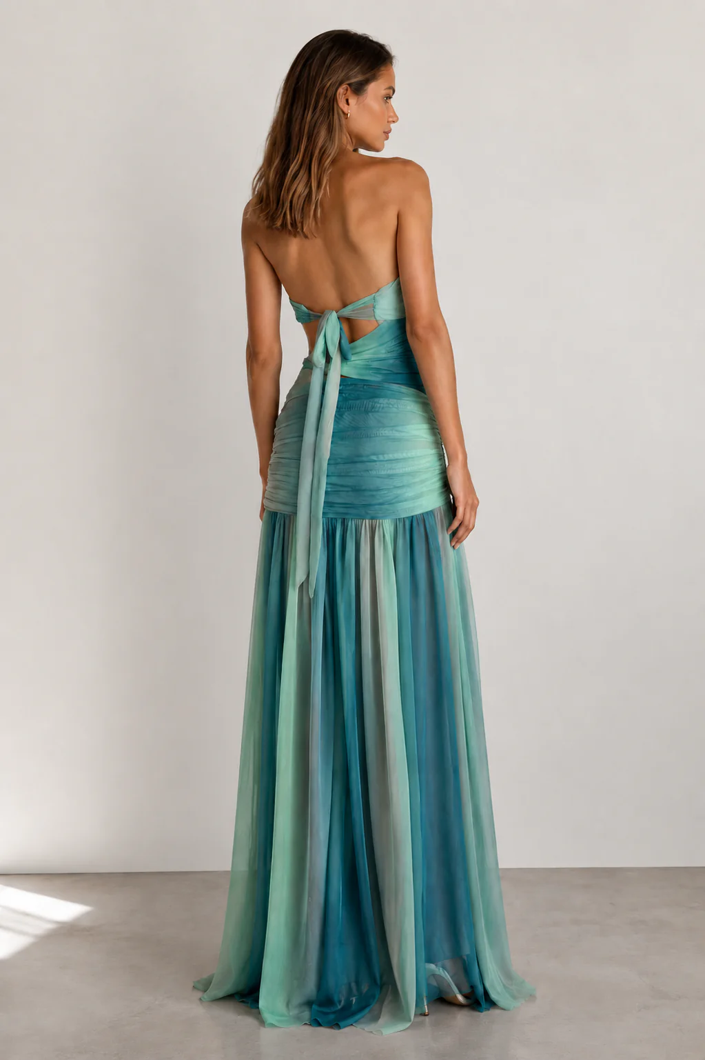 Solène Sunset Maxi Dress - Image 2