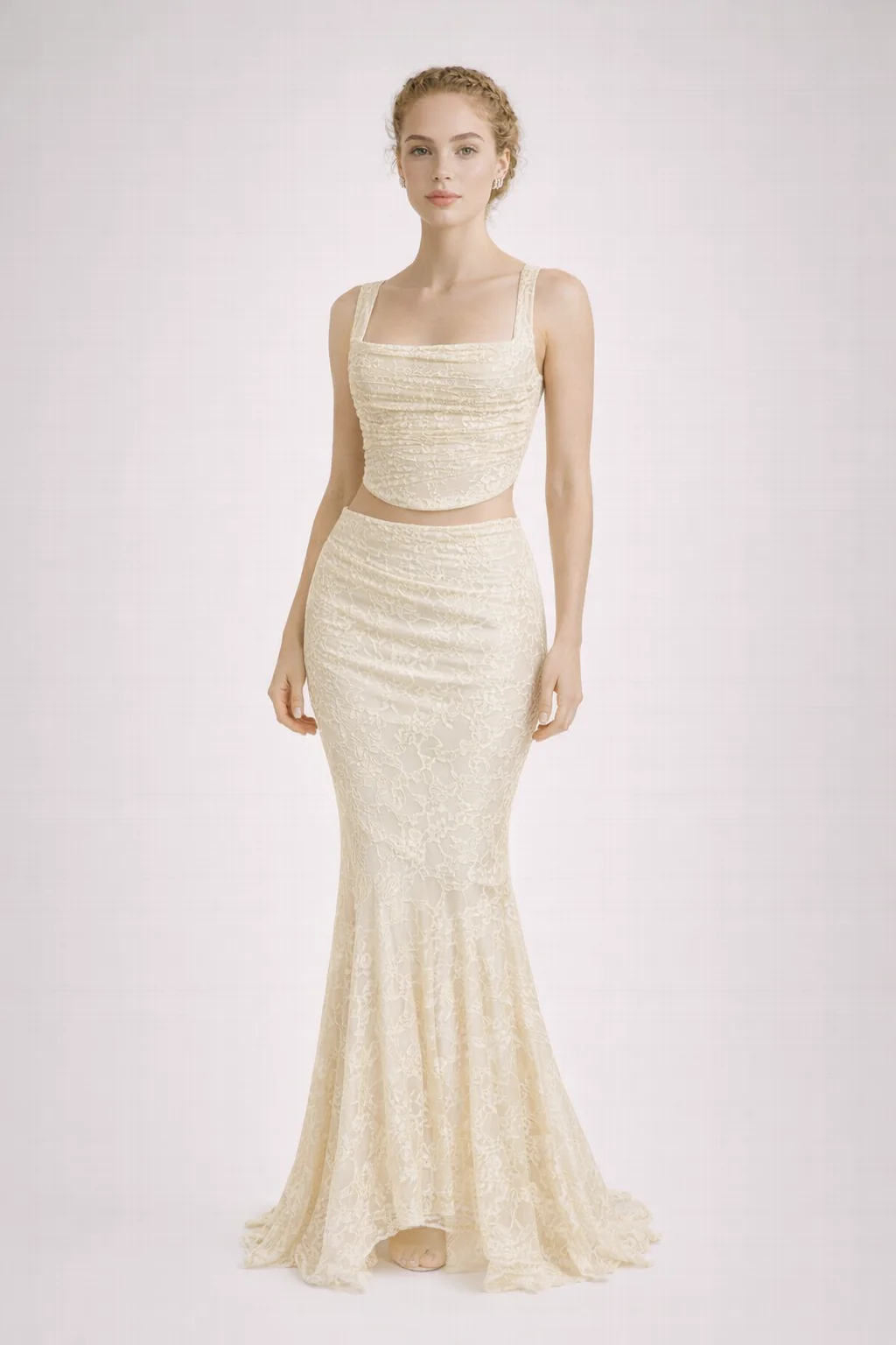 Riviera Ruched Two-Piece Set
