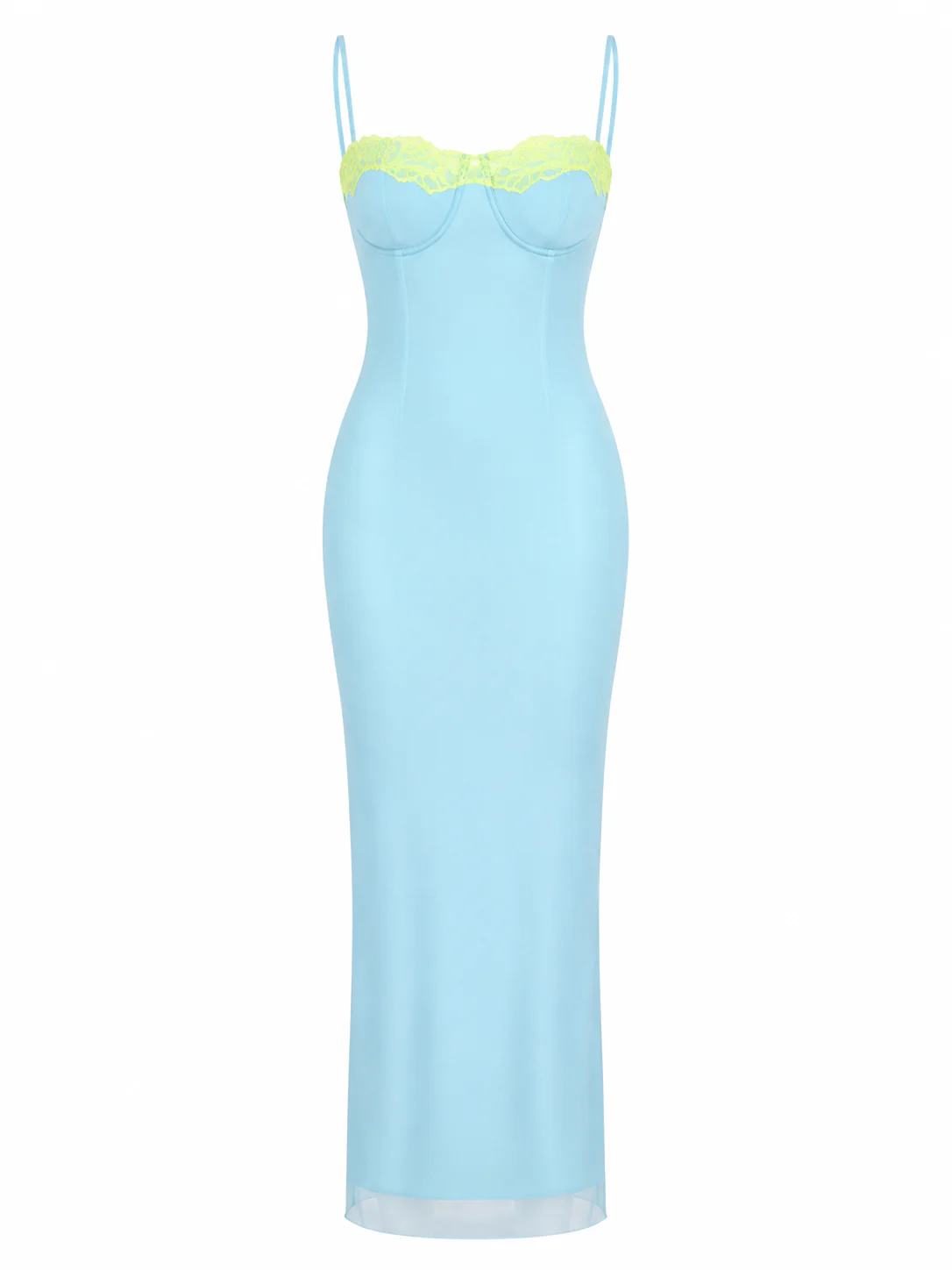 SORAYA DRESS — Lace Mesh Maxi Dress - Image 6