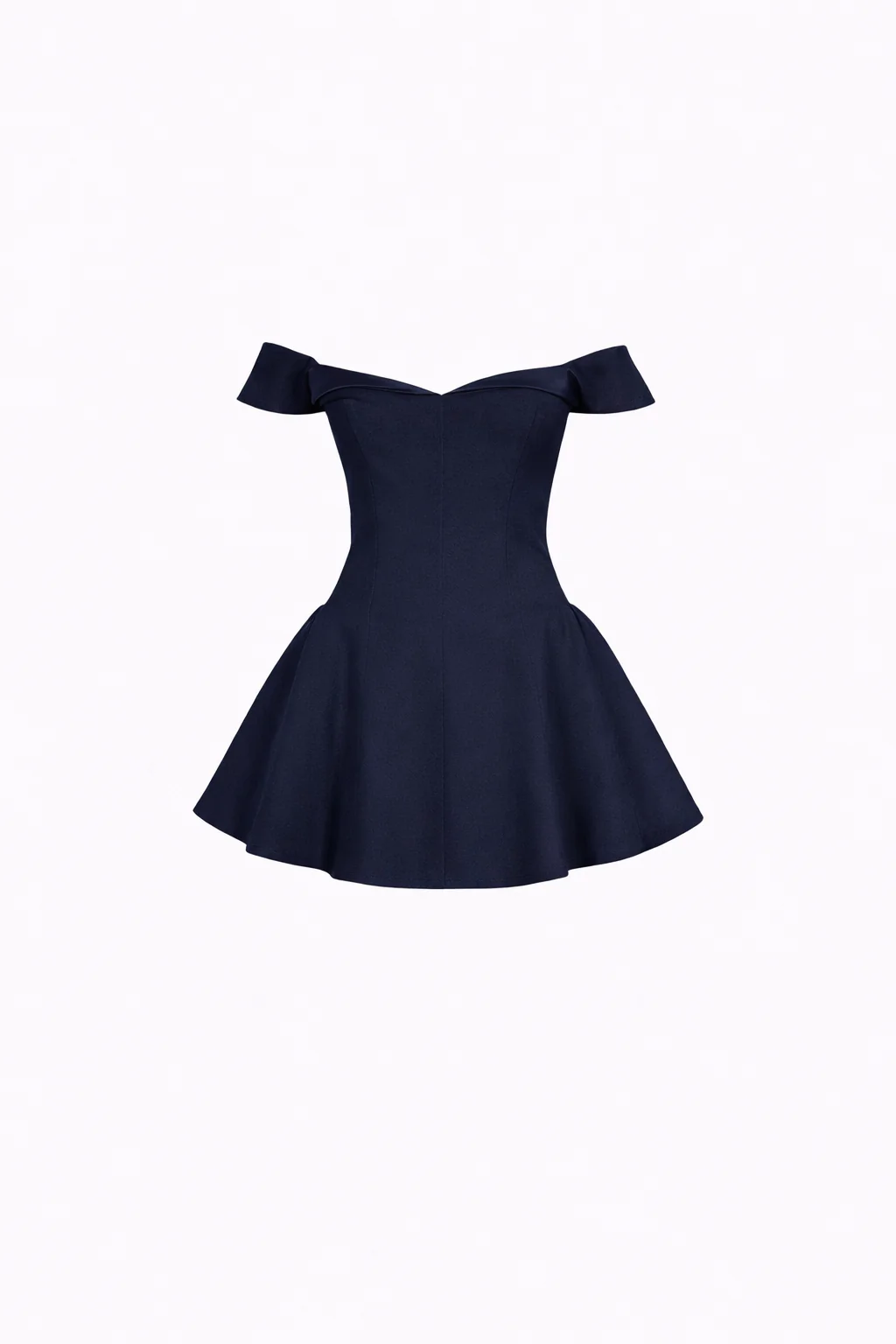 Palermo Mini — Off-Shoulder Sweetheart Skater Dress - Image 5