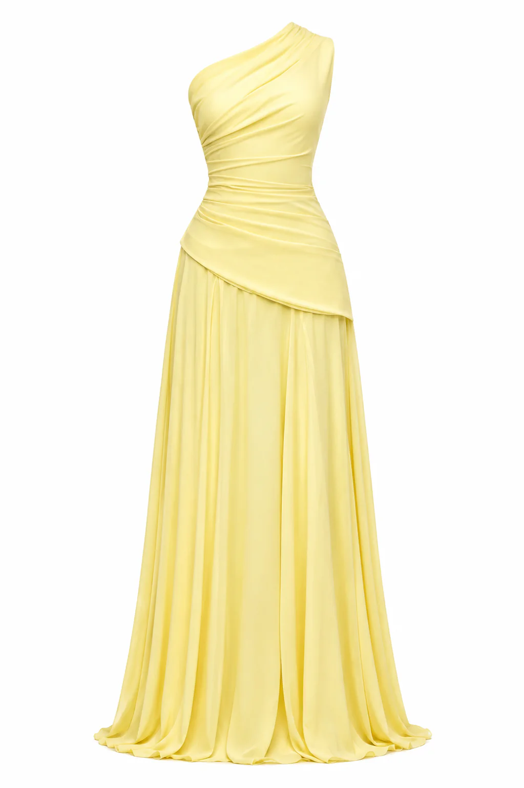 Khoi One-Shoulder Corset Maxi Dress - Image 4