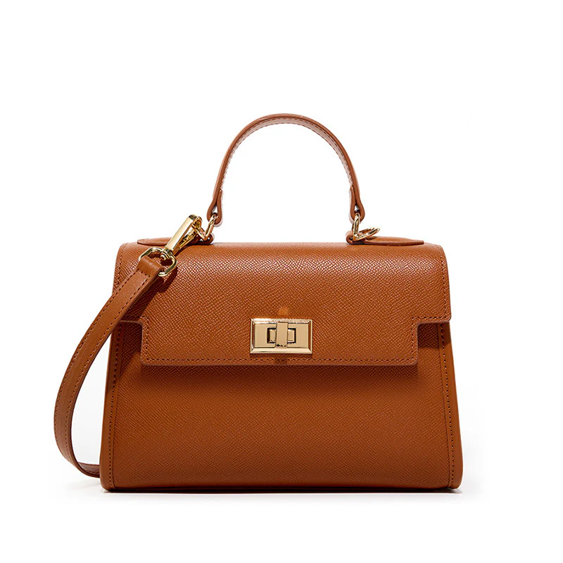 LAURENT BAG — Structured Top-Handle Crossbody - Image 4