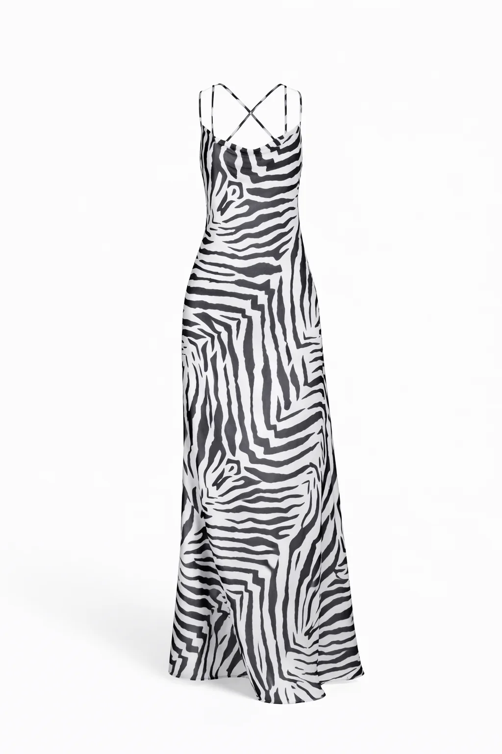 Zahara Zebra Maxi Dress - Image 3