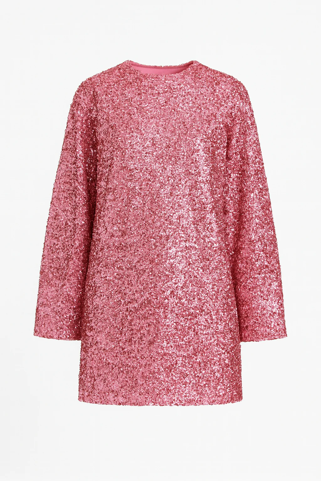 The “Elena” Sequined Bow-Back Mini  Dress - Image 4
