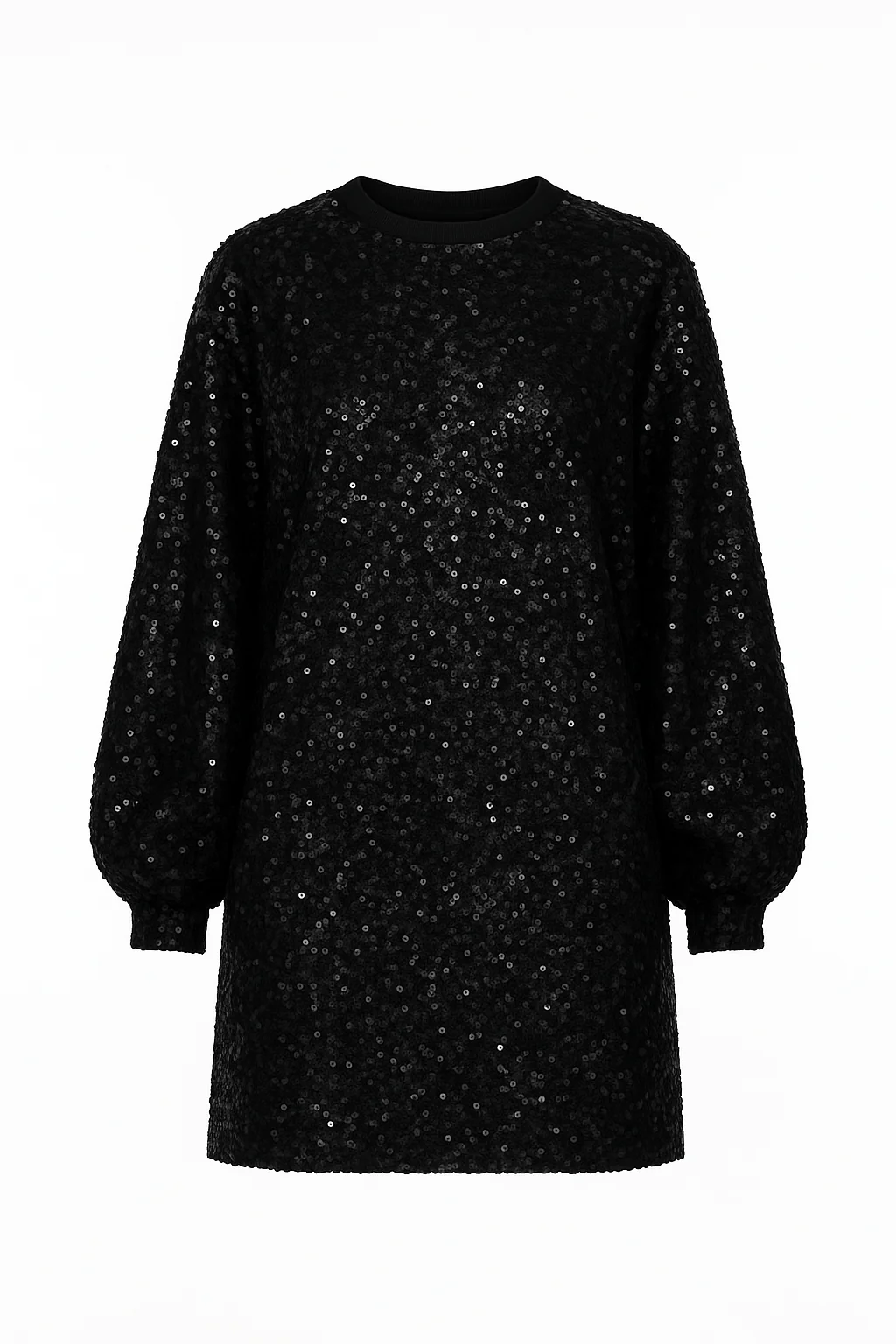 The “Elena” Sequined Bow-Back Mini  Dress - Image 7