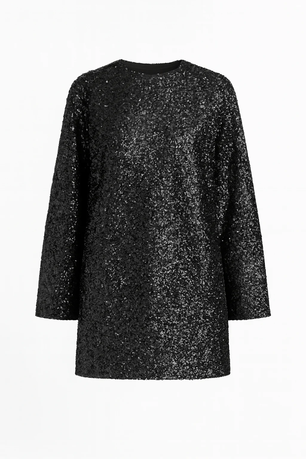 The “Elena” Sequined Bow-Back Mini  Dress - Image 8
