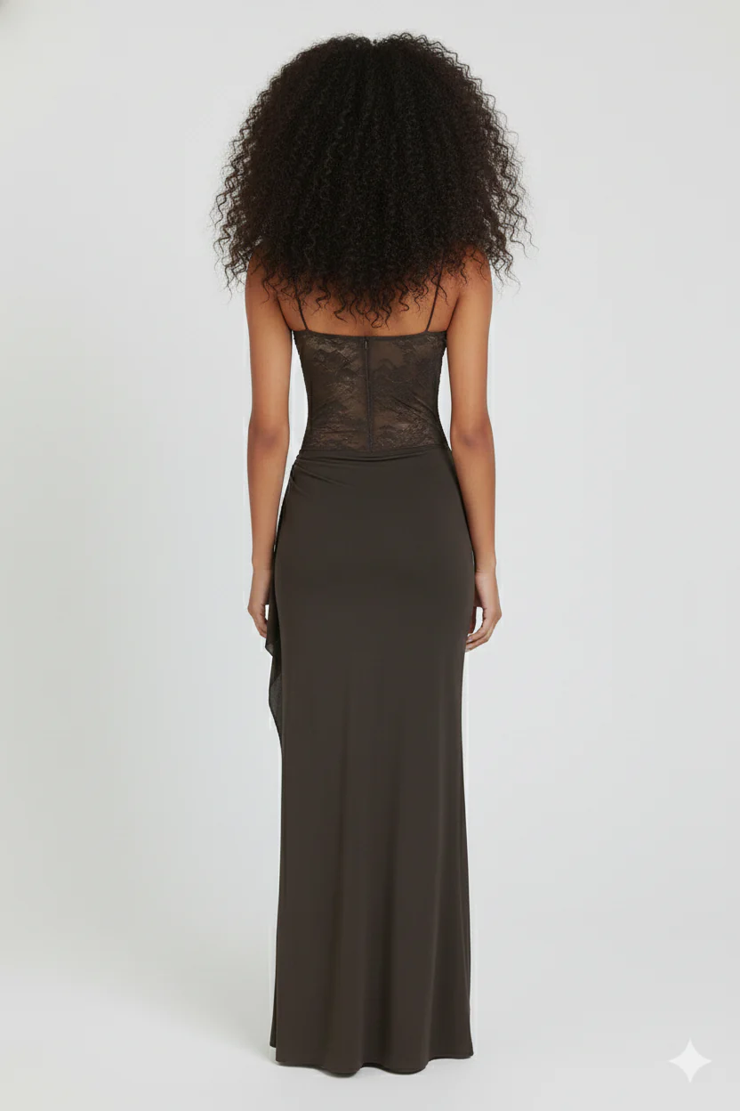 THE VESPER SHEER LACE MAXI - Image 2