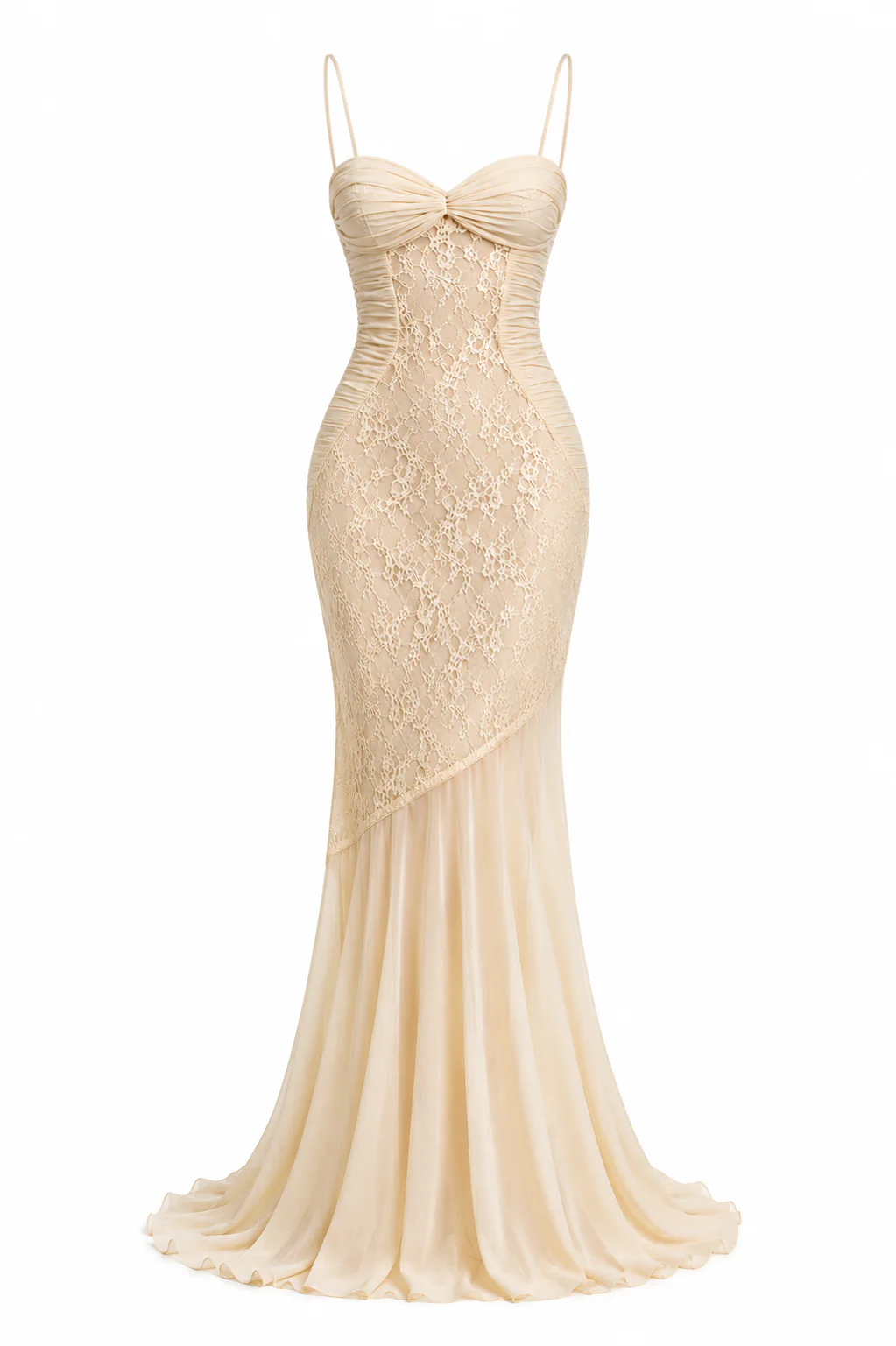AMÉLIE DRESS — Lace Corset Maxi Dress - Image 3