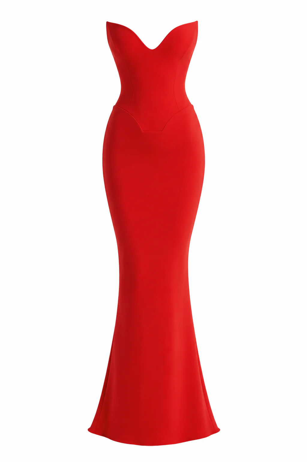 Roma Gown — Strapless Sweetheart Bodycon Maxi - Image 4