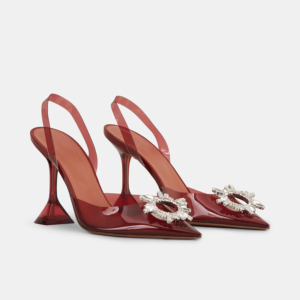 LUCENT HEEL — Sculpted Crystal Mule - Image 6