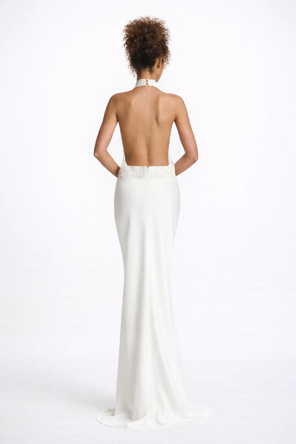 The Aveline Halter Open Back Gown - Image 2