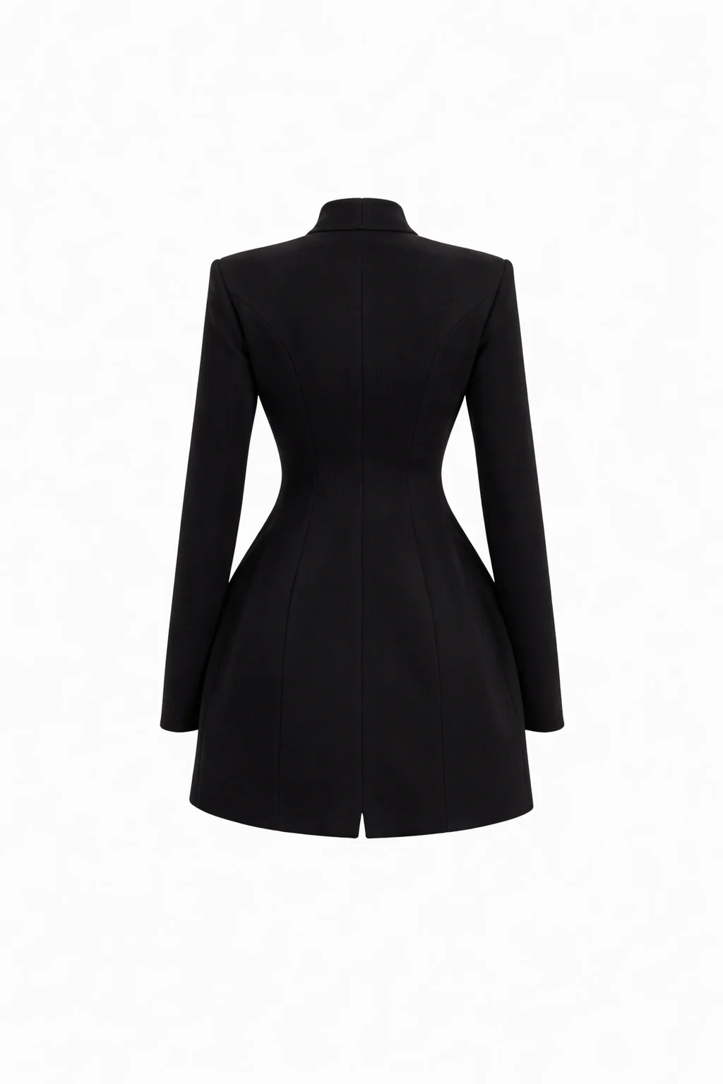 JADE MINI — Mandarin Collar Cutout with Crystal Buttons - Image 4