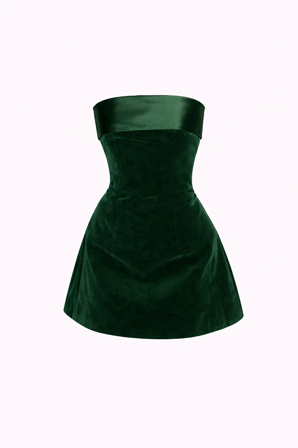 Velvet Doll Mini Dress - Image 7