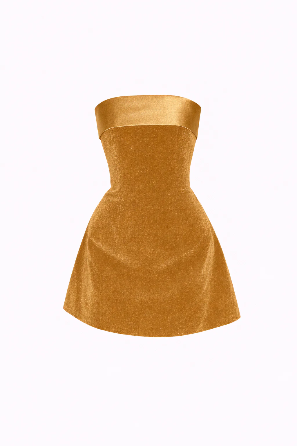 Velvet Doll Mini Dress - Image 9