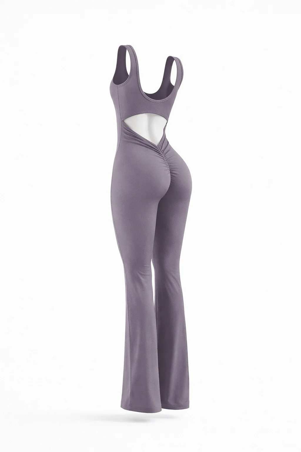 KAIA BODYSUIT — Seamless Sculpting Flare-Leg One-Piece - Image 5
